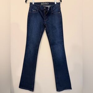 Kimes Ranch Audrey Low Rise Bootcut Jeans Dark Wash 2/34